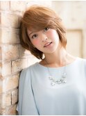 ヘルシーフェミニンなショートスタイル☆