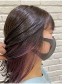 《HAIRZ》大岩真弓 少しオトナなスモーキーピンク(^^)