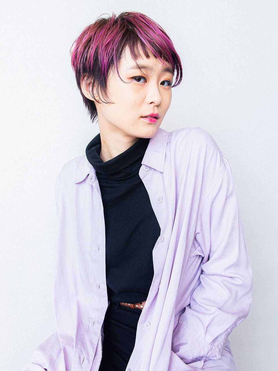 ⭐︎新品同様⭐︎ペリーコ⭐︎綺麗なラベンダーカラー ラベンダーカラーの濃さの違い❤︎ #ラベンダーグレージュ