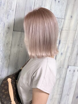 アイスアウト(iced out) ピンクブロンド【赤羽】