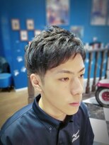 リバティシェアバーバー 銀座(LIBERTY SHARE BARBER)&nbsp;爽やかツーブロックスタイル