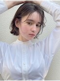 おくれ毛が可愛い 外ハネボブ 20代30代40代【MINX/清水】