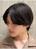 【大人前下がりマッシュ&韓国風ナチュラルツイストスパイラル】