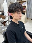 【波巻きスパイラルパーマ】人生初パーマ