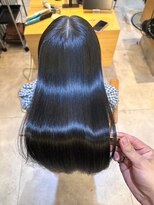 ジーナ 船橋(Zina)&nbsp;髪質改善＊ロングレイヤーグレーベージュ＊美髪【Zina船橋】