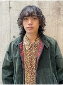 大人なスパイラルパーマ/メンズボブ/メンズロング