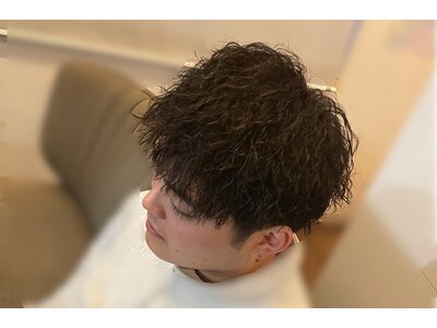 メンズヘアもお任せください！【MYU/中山寺／メンズパーマ】