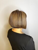 ブロッサム 東久留米店(Blossom)&nbsp;小顔補正立体カット×ナチュラル丸みボブ 10代20代30代40代50代