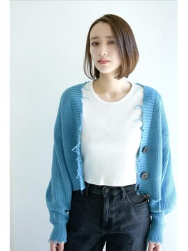 トータルビューティーハウス フラップ ミチ 野田店(total beauty house flap MICHI) 【flapMICHI島田和也】大人可愛い小顔ボブ