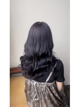 エイミー(Aimee) Aimee 町田 ネイビーブラック×ミックス巻き