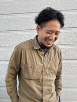ガビーヘアルーブ(gabi hair LOOB) U24束間波巻きスパイラルパーマウルフツイストスパイラルパーマ