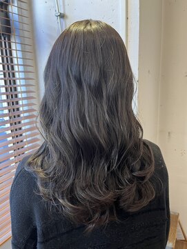 スタンス(stance) 《美髪》ブリーチなしでつくる透け感アッシュグレージュ