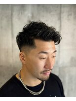 バーバーショップ ネオ セカンド(BARBERSHOP NEO2nd)&nbsp;カキアゲリバース　メンズパーマ　フェード