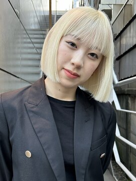 キラ 原宿(KILLA) デザインカラー/レイヤーカット/ウェットヘア/韓国/ダブルカラー