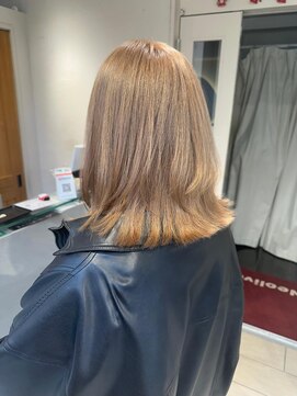 テトラ バイ ネオリーブ 横浜西口店(tetra by neolive) ミルクティベージュ　ローレイヤー