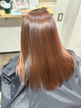 スカイ(SKY) 透明感カラー/髪質改善/縮毛矯正/韓国風レイヤーカット