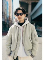 ボンド 三軒茶屋(Bond)&nbsp;センターパート×グランジパーマ◎三軒茶屋 RYUKI メンズカット