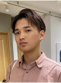 ベリーショート/ダークアッシュ/ニュアンスパーマ/韓国マッシュ