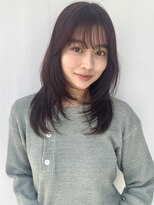 ベル 銀座5丁目店(Belle)&nbsp;ミディアムレイヤー/小顔カット/カラー