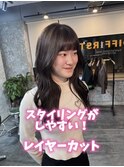 長崎　韓国/レイヤーカット/顔周り