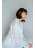 ストレートアイロンでつくる＊ナチュラル外ハネボブ