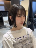 ロンドブルーム 天神大名店(Lond Bloom)&nbsp;美髪縮毛矯正で叶うぱつっとボブ