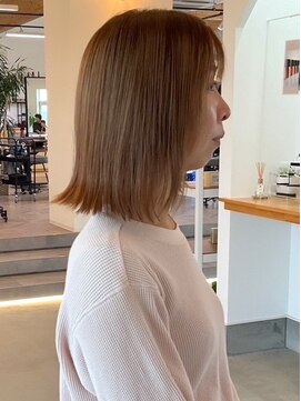 サクヘアー(39 hair) 【32.切りっぱなし】ボブ・酸性ストレート・白髪染め・学割も◎