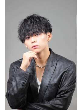 ブラック 渋谷 2nd(BLUCK) 渋谷駅/学割U24/メンズサロン/フェザーパーマ/シャドウパーマ