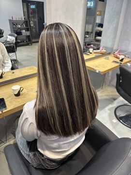 エイト 横浜店(EIGHT) 【コントラストハイライト】横浜/横浜駅/髪質改善ハイライト