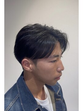 ビビット 大宮店(Vivid) メンズ縮毛矯正　センターパート　刈り上げ　大宮