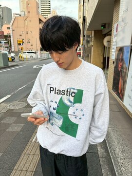  fit stand 千葉/ショートボブ/カット/パーマ/ダブルカラー/トリートメント/縮毛矯正 ニュアンスパーマ/刈り上げセンターパート[千葉]