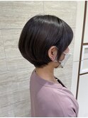 イメチェン/ピンクベージュ/前髪/大船