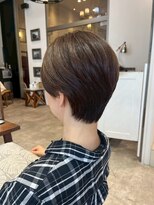 ルチア ヘア フィル 天王寺店(Lucia hair fill)&nbsp;大人ショートくびれショート白髪染めレイヤー大阪/天王寺