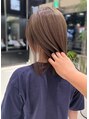 ワン 戸塚(ONE001) ブリーチありのベージュカラーもぜひご相談ください!