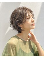 アッシュ 学芸大学店(Ash)&nbsp;ショートボブ/大人女性/アッシュグレイ/脱白髪染め