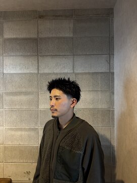 ワンワンオー バーバーショップ コンチネンタル(@110 BARBER SHOP continental) テーパーフェードスパイキーショートビジネスショート