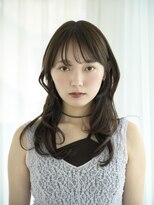 リトル ニア 町田(little×near)&nbsp;暗髪レイヤー×ゆる巻きセミロング