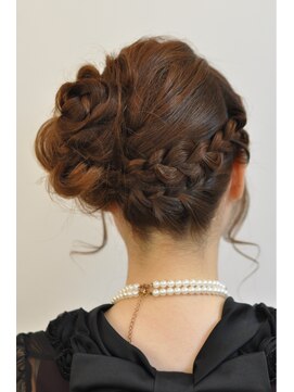 ナンプウ(Nanpu) 雨にも負けず風にも負けない万能アップスタイル◎20代30代40代