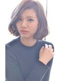 [snobrico]ふんわりカール×前下がりボブ