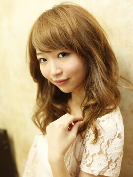 美容室チック 大島店(chic) ★　大人かわいいセミロング　★　巻き髪スタイル　★　【大島】