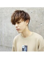1分スタイリング セミウエット　爽やかサイドパートショート