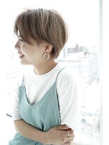 ラボヌール ヘアーウル 春日部西口店(La Bonheur hair heureux)&nbsp;透け感オリーブ＆無造作ハイライト＃4