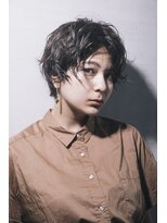 バッテリー ヘアアンドメイク 塚口店(Battery hair&make) 無造作ショートスタイル