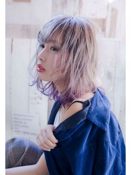 テイラー(Taylor) 【Taylor】大宮　ネオウルフ×ブリーチグラデーション