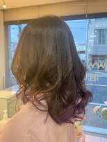 ヘアー＆フェイス ヤマ　ｈａｉｒ＆ｆａｃｅ　Ｙａｍａ インナーカラー