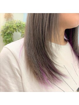 ヴァニラ(Vanilla) インナーカラー＃パープル