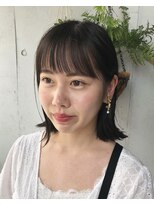 パム 恵比寿(PAM.)&nbsp;スタイリング簡単　耳掛けナチュラルボブ【恵比寿/代官山】