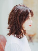 プロデュース 相模原店(Produce)&nbsp;ココアブラウン♪前髪♪オリーブカラー