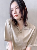 アイティー バイ アルバム 中野店(IT by ALBUM) ウルフレイヤー_くびれヘアビタミンカラーメルティカラー_38614