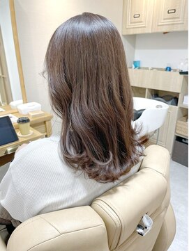 エマヘアープラス 下郡店(Emma Hair plus) 柔らかココアグレージュ
